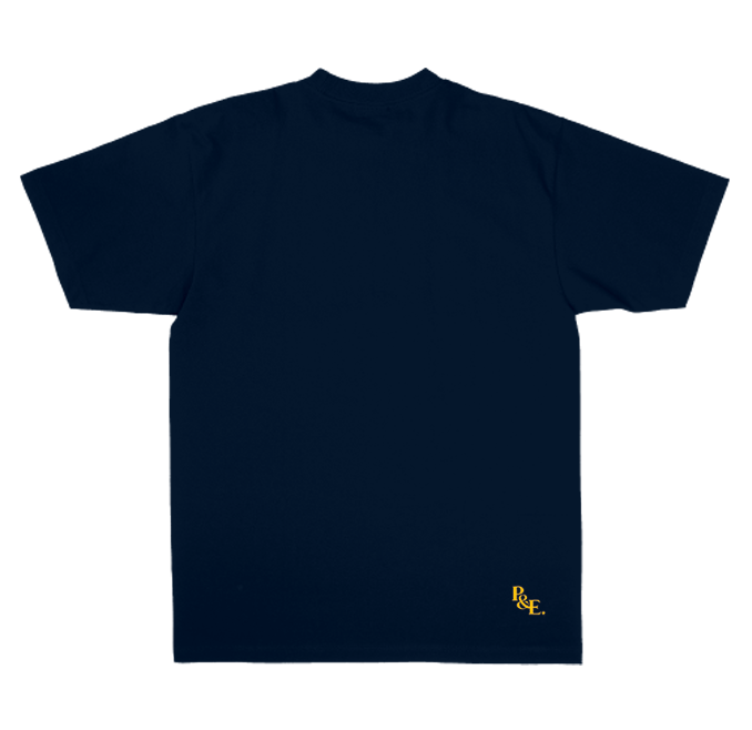 Embroidered Logo HW Shirt - Navy Blue
