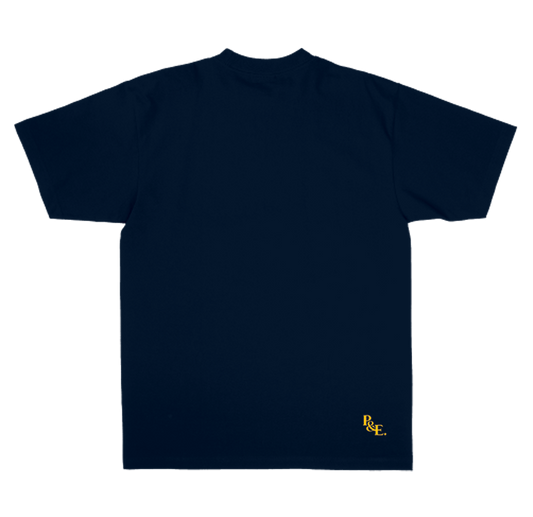 Embroidered Logo HW Shirt - Navy Blue