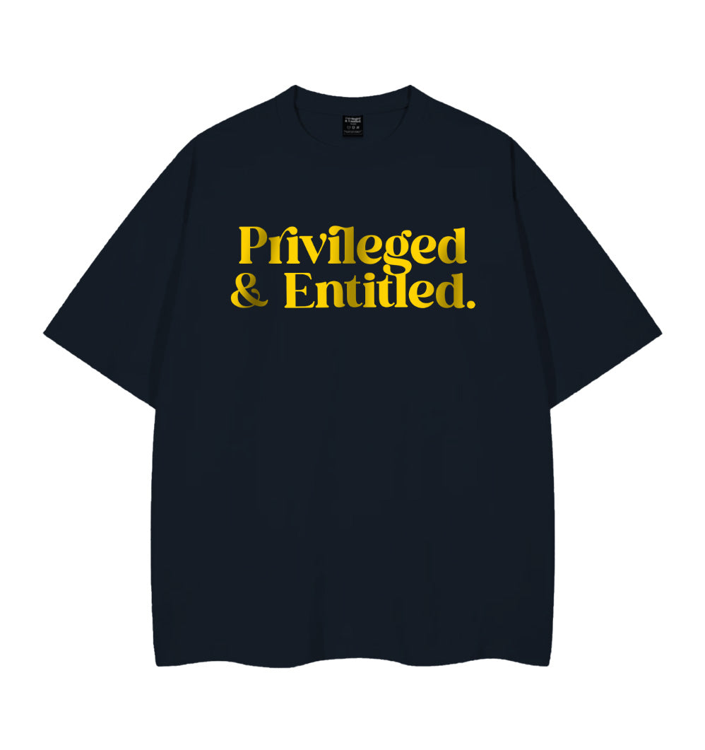 Privileged & Entitled - Navy