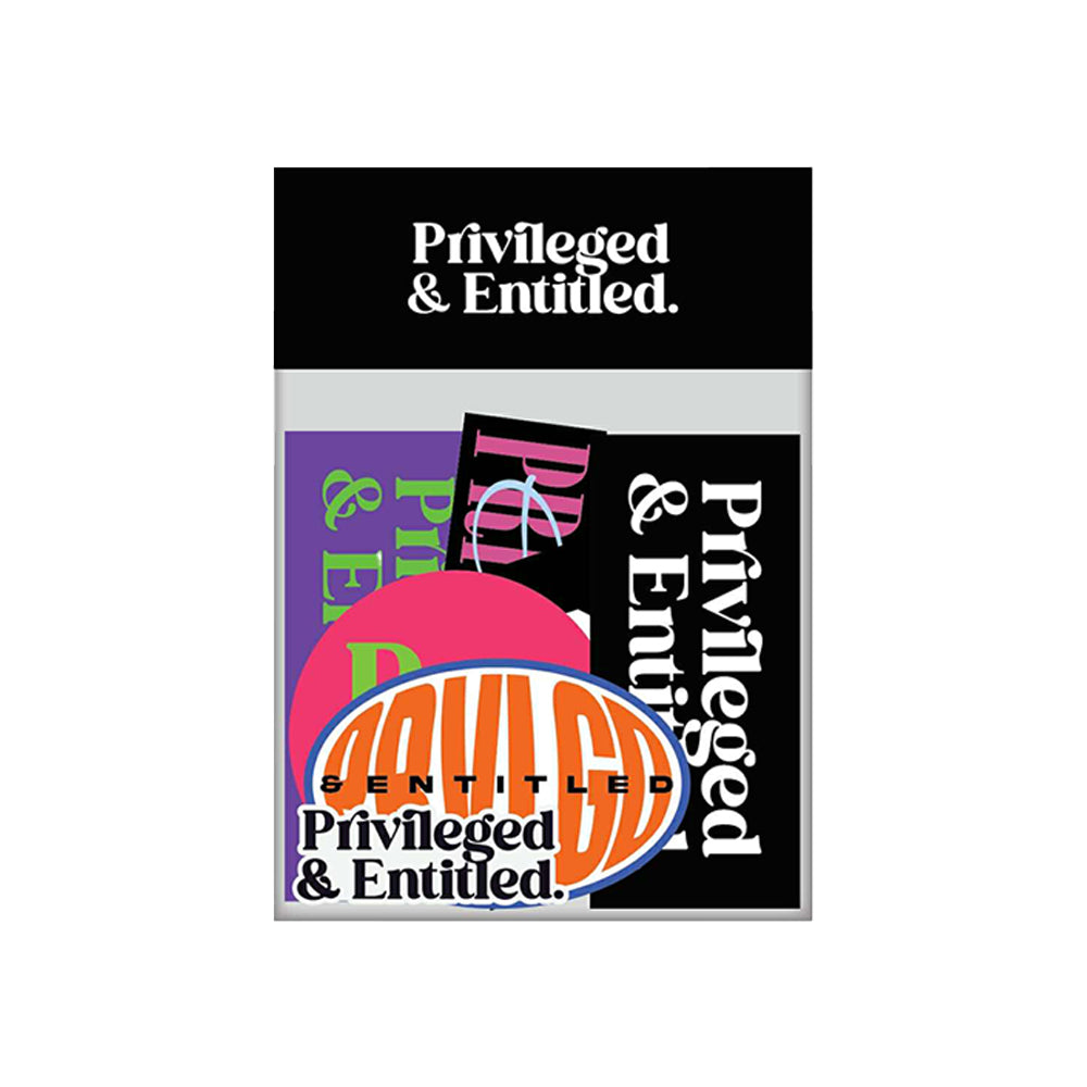 Privileged & Entitled - Sticker Pack