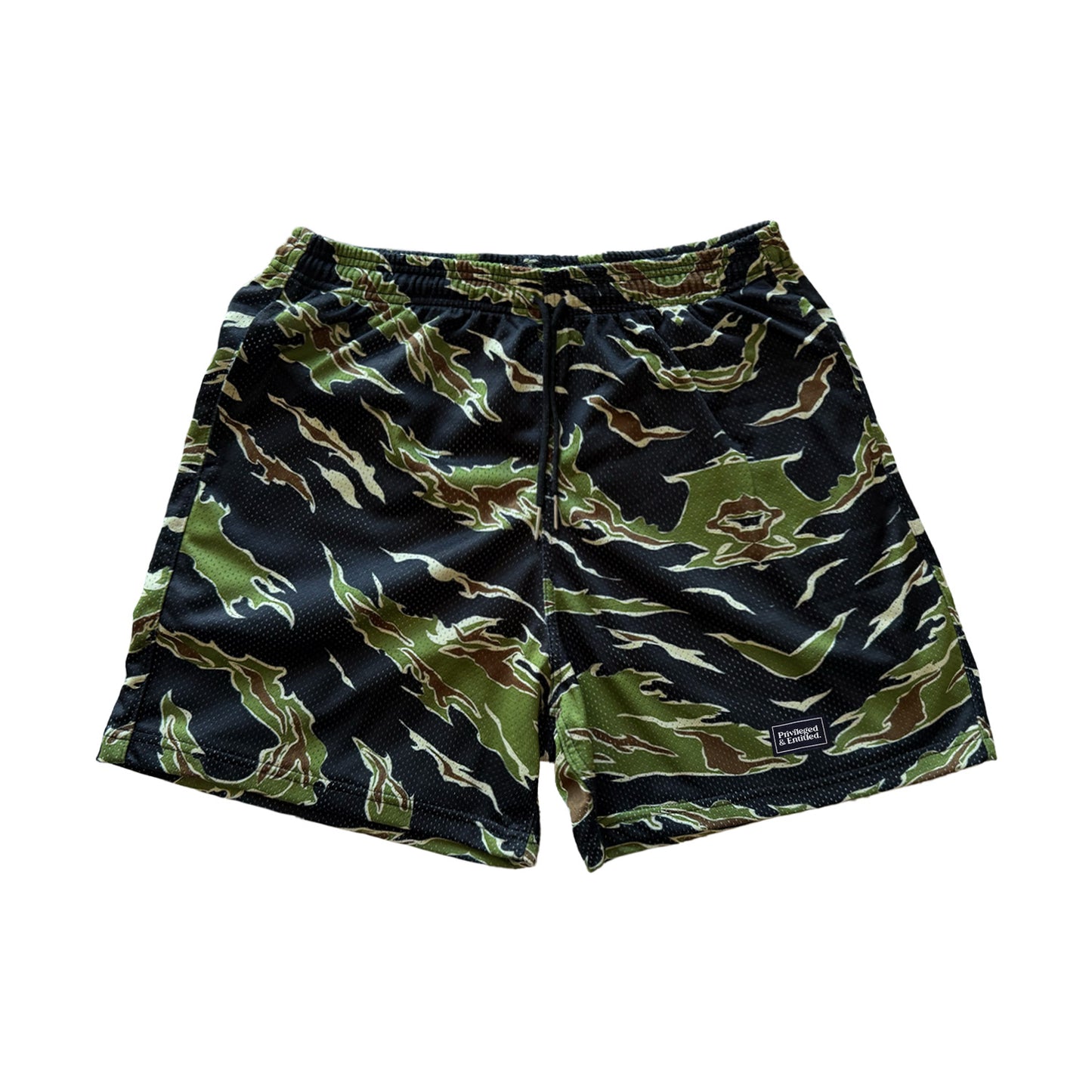 Mesh Shorts - Abstract