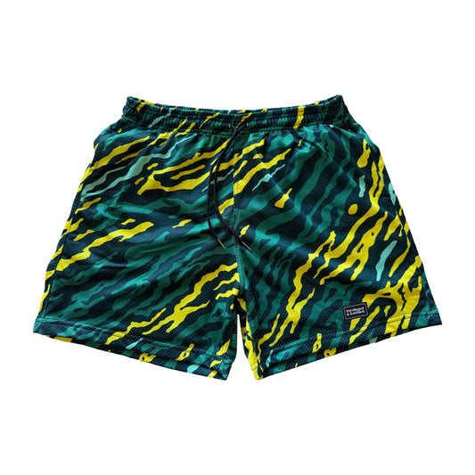 Mesh Shorts - Tiger Camo