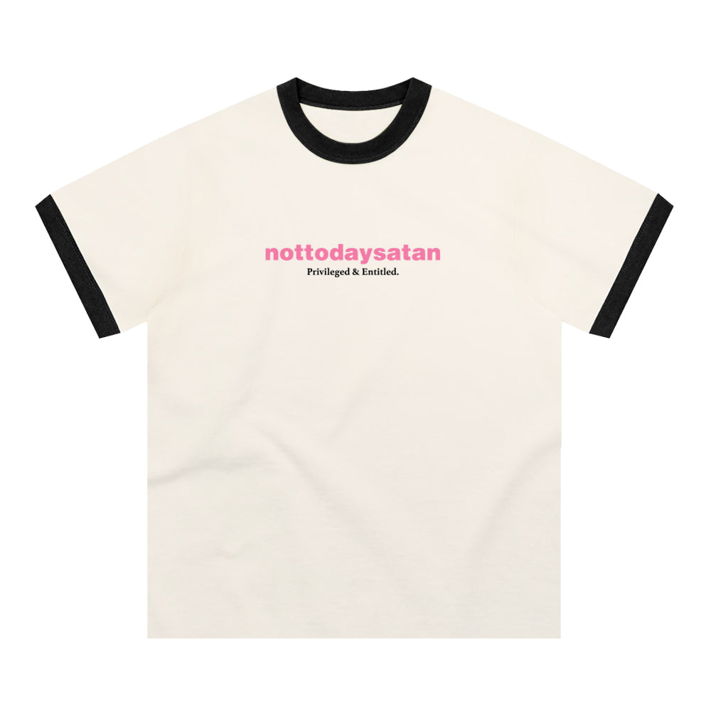 NTS Ringer Shirt Cream / Black