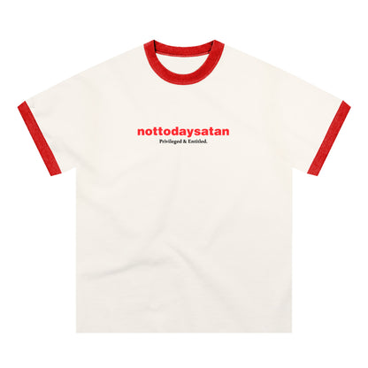 NTS Ringer Shirt Cream / Red