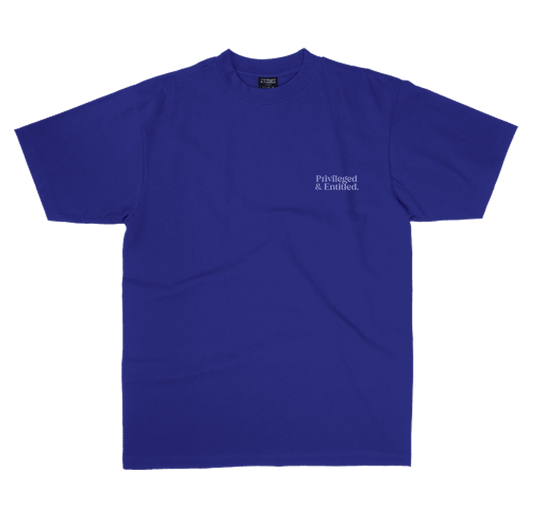 Embroidered Logo HW Shirt - Royal Blue