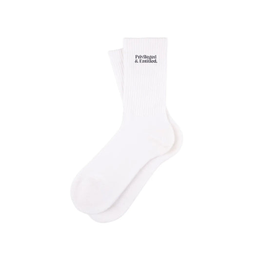 Crew Socks - White